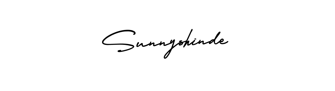 This is the best signature style for the Sunnyshinde name. Also you like these signature font (AmerikaSignatureDemo-Regular). Mix name signature. Sunnyshinde signature style 3 images and pictures png