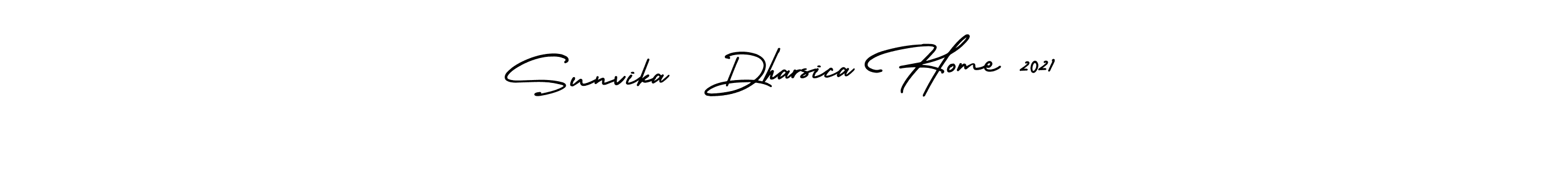 You can use this online signature creator to create a handwritten signature for the name Sunvika  Dharsica Home 2021. This is the best online autograph maker. Sunvika  Dharsica Home 2021 signature style 3 images and pictures png