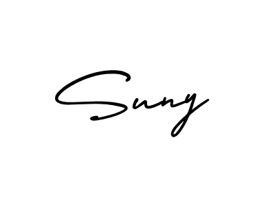 Suny stylish signature style. Best Handwritten Sign (AmerikaSignatureDemo-Regular) for my name. Handwritten Signature Collection Ideas for my name Suny. Suny signature style 3 images and pictures png