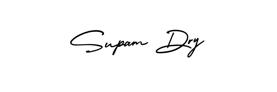 This is the best signature style for the Supam Dry name. Also you like these signature font (AmerikaSignatureDemo-Regular). Mix name signature. Supam Dry signature style 3 images and pictures png