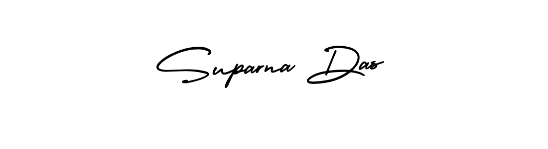 How to make Suparna Das signature? AmerikaSignatureDemo-Regular is a professional autograph style. Create handwritten signature for Suparna Das name. Suparna Das signature style 3 images and pictures png