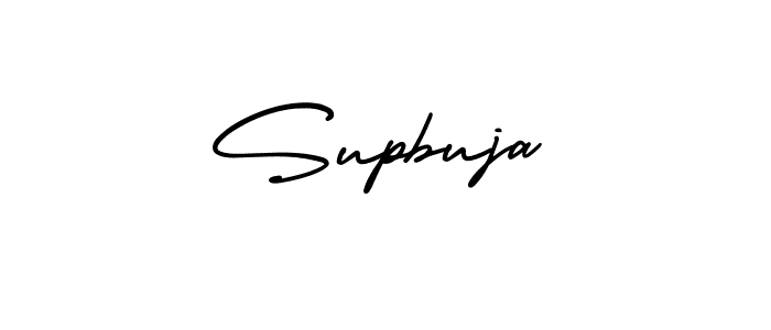 Create a beautiful signature design for name Supbuja. With this signature (AmerikaSignatureDemo-Regular) fonts, you can make a handwritten signature for free. Supbuja signature style 3 images and pictures png