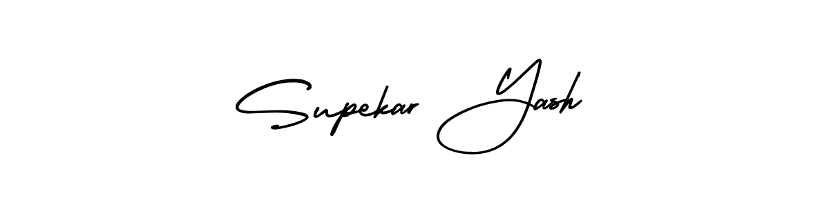 AmerikaSignatureDemo-Regular is a professional signature style that is perfect for those who want to add a touch of class to their signature. It is also a great choice for those who want to make their signature more unique. Get Supekar Yash name to fancy signature for free. Supekar Yash signature style 3 images and pictures png