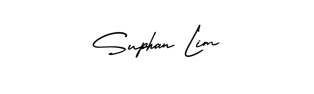 How to Draw Suphan Lim signature style? AmerikaSignatureDemo-Regular is a latest design signature styles for name Suphan Lim. Suphan Lim signature style 3 images and pictures png