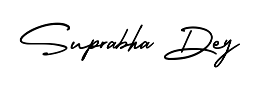 The best way (AmerikaSignatureDemo-Regular) to make a short signature is to pick only two or three words in your name. For converting this name Suprabha Dey. Suprabha Dey signature style 3 images and pictures png