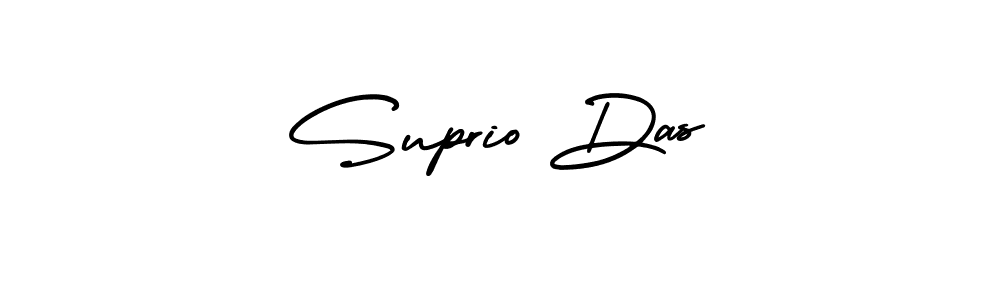 Design your own signature with our free online signature maker. With this signature software, you can create a handwritten (AmerikaSignatureDemo-Regular) signature for name Suprio Das. Suprio Das signature style 3 images and pictures png