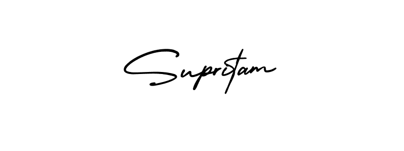 Check out images of Autograph of Supritam name. Actor Supritam Signature Style. AmerikaSignatureDemo-Regular is a professional sign style online. Supritam signature style 3 images and pictures png