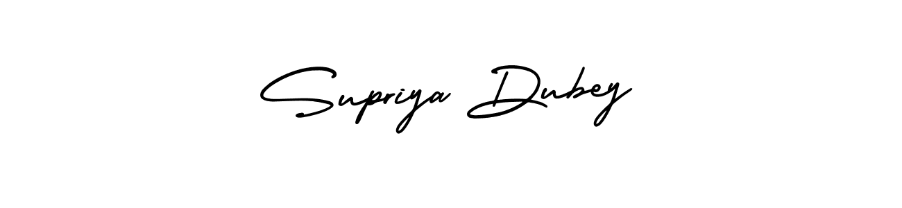You should practise on your own different ways (AmerikaSignatureDemo-Regular) to write your name (Supriya Dubey) in signature. don't let someone else do it for you. Supriya Dubey signature style 3 images and pictures png