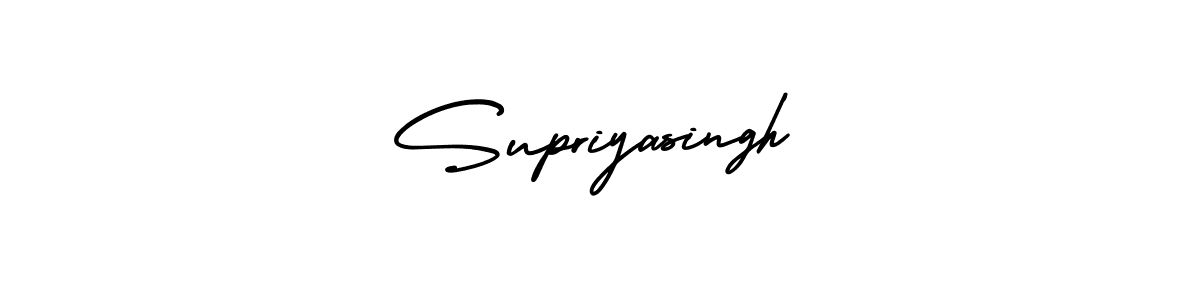 Also You can easily find your signature by using the search form. We will create Supriyasingh name handwritten signature images for you free of cost using AmerikaSignatureDemo-Regular sign style. Supriyasingh signature style 3 images and pictures png