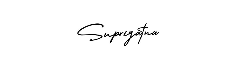 if you are searching for the best signature style for your name Supriyatna. so please give up your signature search. here we have designed multiple signature styles  using AmerikaSignatureDemo-Regular. Supriyatna signature style 3 images and pictures png