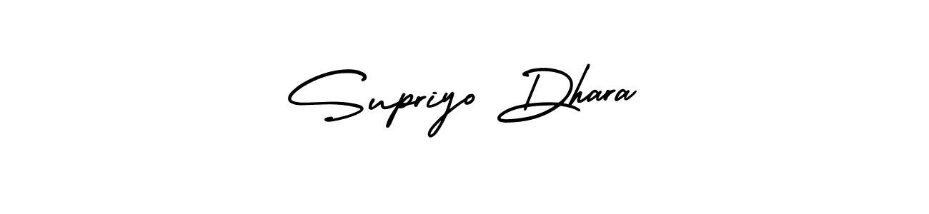 Also You can easily find your signature by using the search form. We will create Supriyo Dhara name handwritten signature images for you free of cost using AmerikaSignatureDemo-Regular sign style. Supriyo Dhara signature style 3 images and pictures png