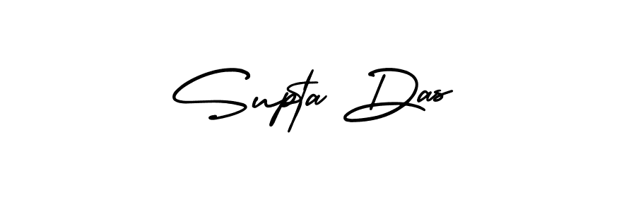 Use a signature maker to create a handwritten signature online. With this signature software, you can design (AmerikaSignatureDemo-Regular) your own signature for name Supta Das. Supta Das signature style 3 images and pictures png