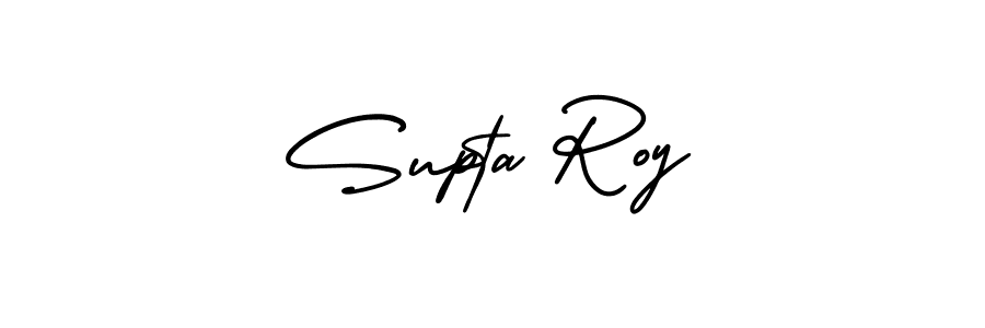 Create a beautiful signature design for name Supta Roy. With this signature (AmerikaSignatureDemo-Regular) fonts, you can make a handwritten signature for free. Supta Roy signature style 3 images and pictures png