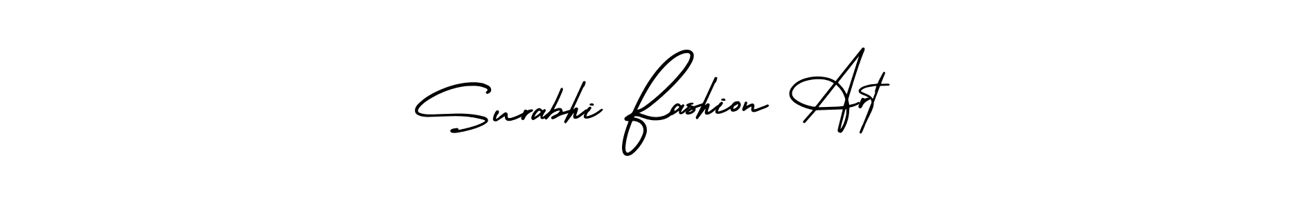 You should practise on your own different ways (AmerikaSignatureDemo-Regular) to write your name (Surabhi Fashion Art) in signature. don't let someone else do it for you. Surabhi Fashion Art signature style 3 images and pictures png