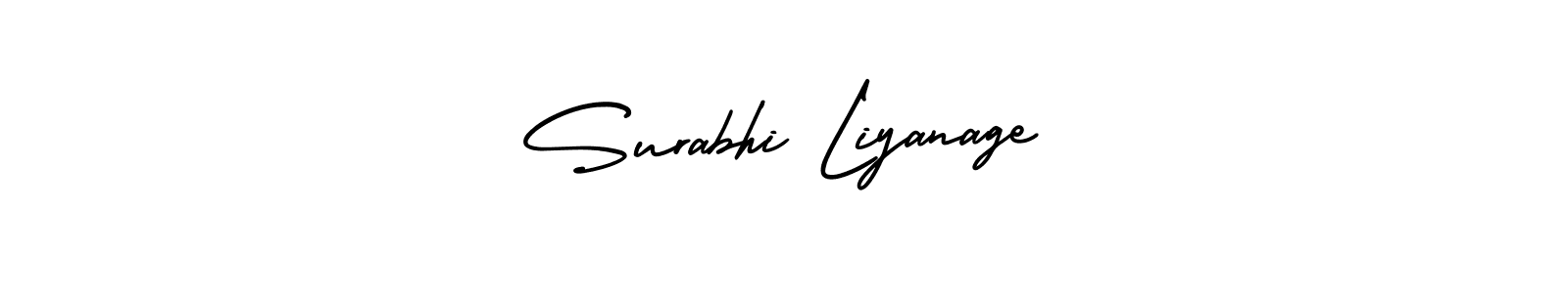 Similarly AmerikaSignatureDemo-Regular is the best handwritten signature design. Signature creator online .You can use it as an online autograph creator for name Surabhi Liyanage. Surabhi Liyanage signature style 3 images and pictures png