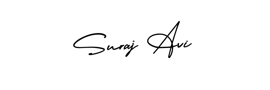 Best and Professional Signature Style for Suraj Avi. AmerikaSignatureDemo-Regular Best Signature Style Collection. Suraj Avi signature style 3 images and pictures png