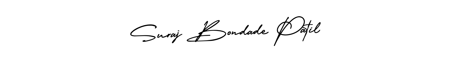 How to Draw Suraj Bondade Patil signature style? AmerikaSignatureDemo-Regular is a latest design signature styles for name Suraj Bondade Patil. Suraj Bondade Patil signature style 3 images and pictures png