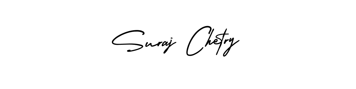 Use a signature maker to create a handwritten signature online. With this signature software, you can design (AmerikaSignatureDemo-Regular) your own signature for name Suraj Chetry. Suraj Chetry signature style 3 images and pictures png