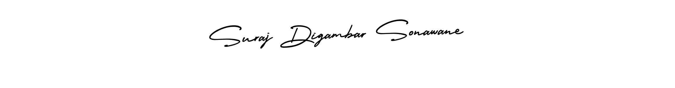 Make a beautiful signature design for name Suraj Digambar Sonawane. With this signature (AmerikaSignatureDemo-Regular) style, you can create a handwritten signature for free. Suraj Digambar Sonawane signature style 3 images and pictures png