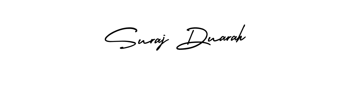 Also You can easily find your signature by using the search form. We will create Suraj Duarah name handwritten signature images for you free of cost using AmerikaSignatureDemo-Regular sign style. Suraj Duarah signature style 3 images and pictures png