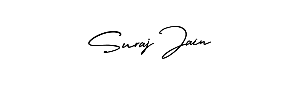 if you are searching for the best signature style for your name Suraj Jain. so please give up your signature search. here we have designed multiple signature styles  using AmerikaSignatureDemo-Regular. Suraj Jain signature style 3 images and pictures png