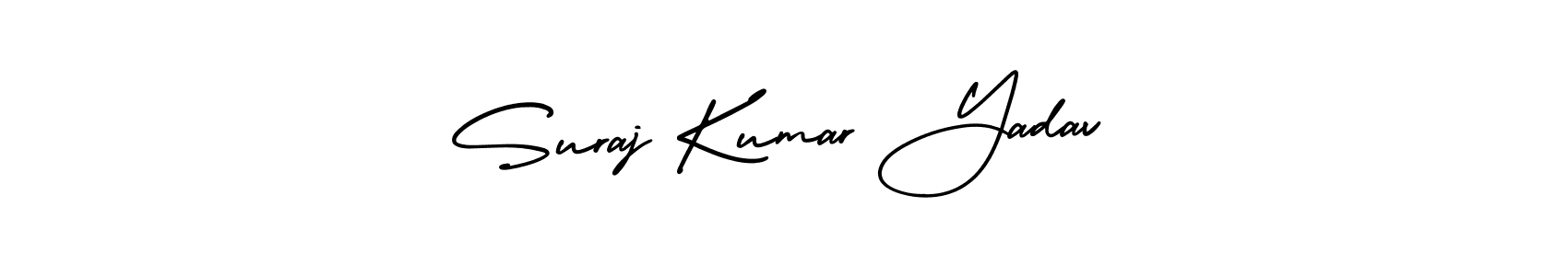 Suraj Kumar Yadav stylish signature style. Best Handwritten Sign (AmerikaSignatureDemo-Regular) for my name. Handwritten Signature Collection Ideas for my name Suraj Kumar Yadav. Suraj Kumar Yadav signature style 3 images and pictures png
