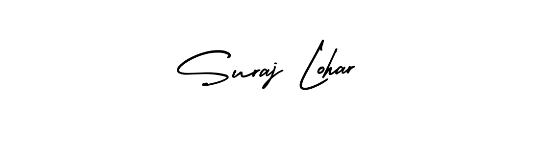 How to Draw Suraj Lohar signature style? AmerikaSignatureDemo-Regular is a latest design signature styles for name Suraj Lohar. Suraj Lohar signature style 3 images and pictures png