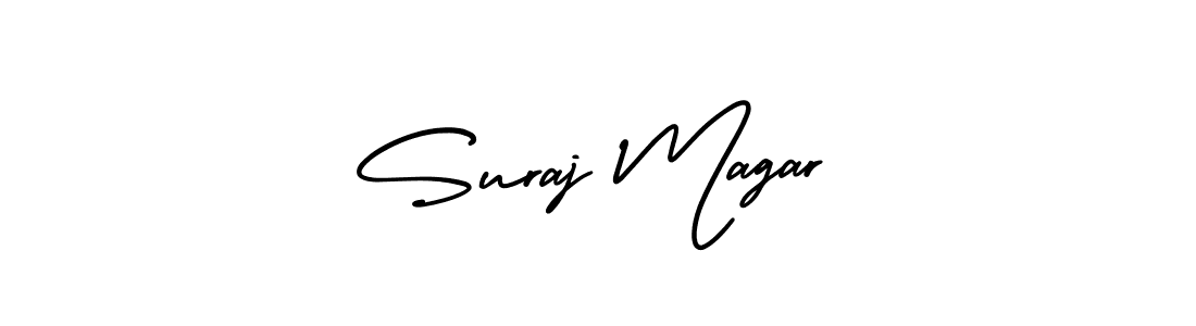 Check out images of Autograph of Suraj Magar name. Actor Suraj Magar Signature Style. AmerikaSignatureDemo-Regular is a professional sign style online. Suraj Magar signature style 3 images and pictures png