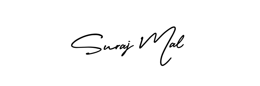 How to make Suraj Mal signature? AmerikaSignatureDemo-Regular is a professional autograph style. Create handwritten signature for Suraj Mal name. Suraj Mal signature style 3 images and pictures png