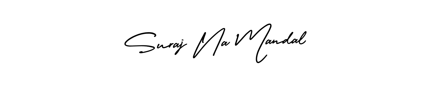 Also we have Suraj Na Mandal name is the best signature style. Create professional handwritten signature collection using AmerikaSignatureDemo-Regular autograph style. Suraj Na Mandal signature style 3 images and pictures png