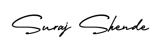 Create your official email sign-off with Suraj Shende name in AmerikaSignatureDemo-Regular style. Crisp, clean, and perfectly legible across all screens. Suraj Shende signature style 3 images and pictures png