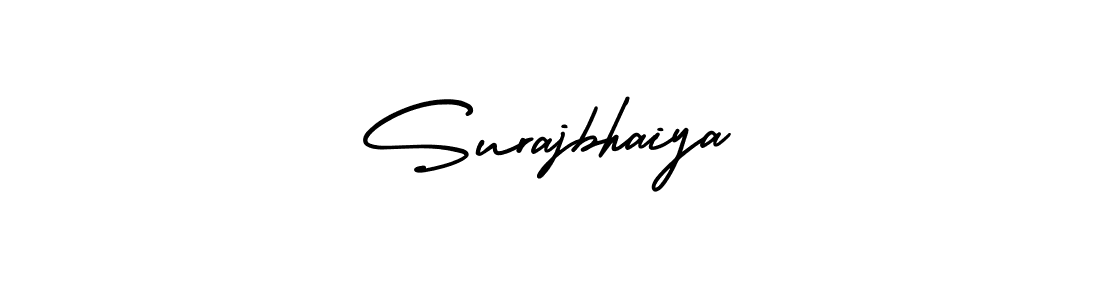 Make a beautiful signature design for name Surajbhaiya. Use this online signature maker to create a handwritten signature for free. Surajbhaiya signature style 3 images and pictures png