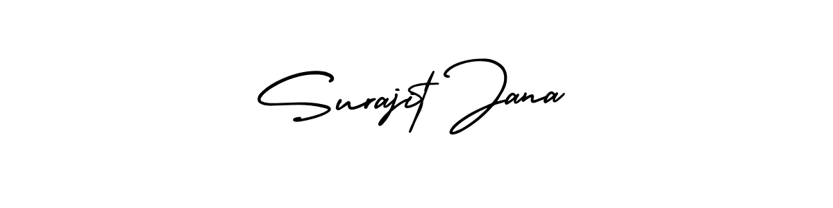 Also You can easily find your signature by using the search form. We will create Surajit Jana name handwritten signature images for you free of cost using AmerikaSignatureDemo-Regular sign style. Surajit Jana signature style 3 images and pictures png