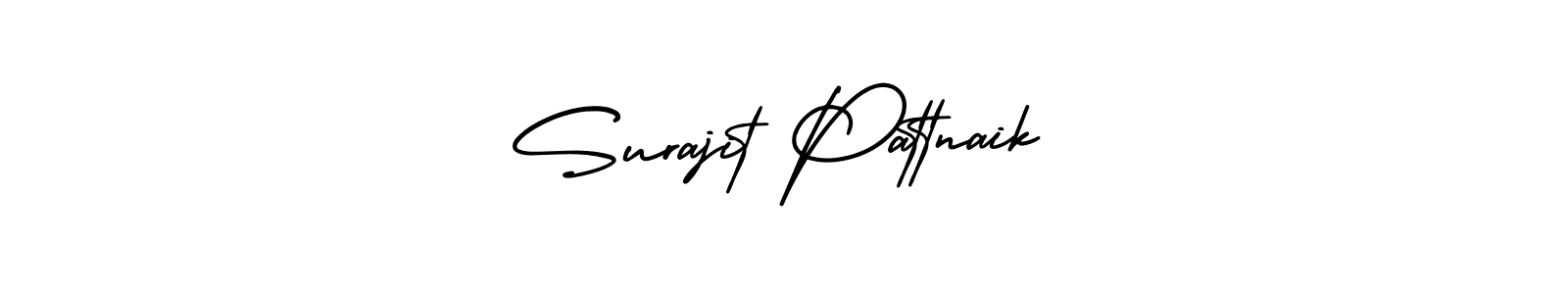 This is the best signature style for the Surajit Pattnaik name. Also you like these signature font (AmerikaSignatureDemo-Regular). Mix name signature. Surajit Pattnaik signature style 3 images and pictures png