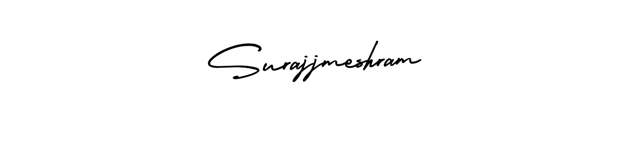 Design your own signature with our free online signature maker. With this signature software, you can create a handwritten (AmerikaSignatureDemo-Regular) signature for name Surajjmeshram. Surajjmeshram signature style 3 images and pictures png