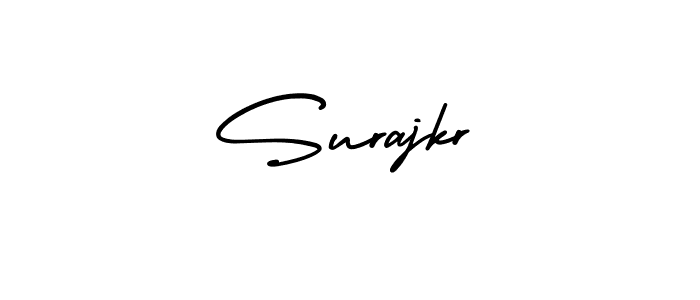 Design your own signature with our free online signature maker. With this signature software, you can create a handwritten (AmerikaSignatureDemo-Regular) signature for name Surajkr. Surajkr signature style 3 images and pictures png