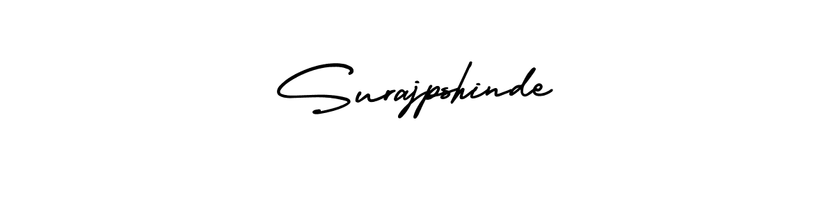 How to make Surajpshinde signature? AmerikaSignatureDemo-Regular is a professional autograph style. Create handwritten signature for Surajpshinde name. Surajpshinde signature style 3 images and pictures png