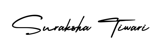 Stand out with a creative autograph for Suraksha Tiwari. The AmerikaSignatureDemo-Regular styling blends modern aesthetics with classic signature flourishes. Suraksha Tiwari signature style 3 images and pictures png