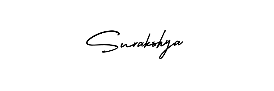 Make a beautiful signature design for name Surakshya. With this signature (AmerikaSignatureDemo-Regular) style, you can create a handwritten signature for free. Surakshya signature style 3 images and pictures png