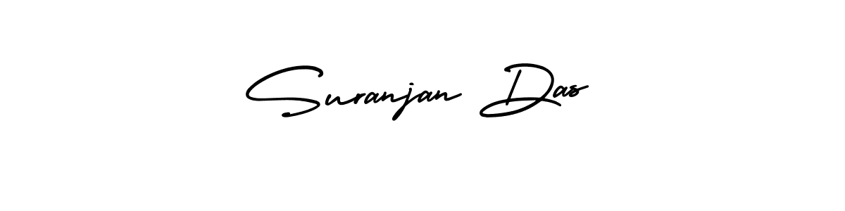 Create a beautiful signature design for name Suranjan Das. With this signature (AmerikaSignatureDemo-Regular) fonts, you can make a handwritten signature for free. Suranjan Das signature style 3 images and pictures png