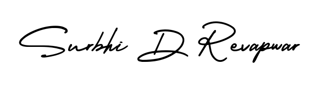 How to make Surbhi D Revapwar signature? AmerikaSignatureDemo-Regular is a professional autograph style. Create handwritten signature for Surbhi D Revapwar name. Surbhi D Revapwar signature style 3 images and pictures png