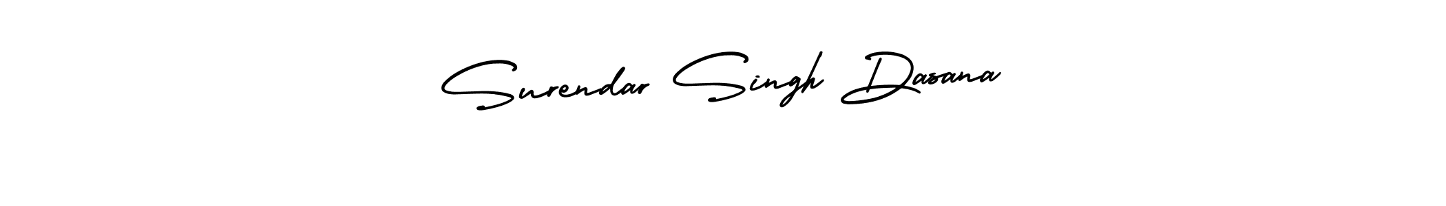 Also we have Surendar Singh Dasana name is the best signature style. Create professional handwritten signature collection using AmerikaSignatureDemo-Regular autograph style. Surendar Singh Dasana signature style 3 images and pictures png