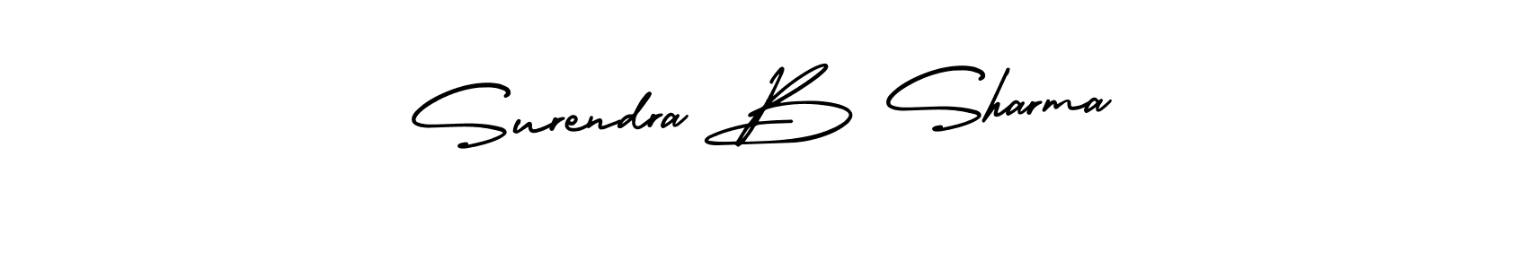Once you've used our free online signature maker to create your best signature AmerikaSignatureDemo-Regular style, it's time to enjoy all of the benefits that Surendra B Sharma name signing documents. Surendra B Sharma signature style 3 images and pictures png