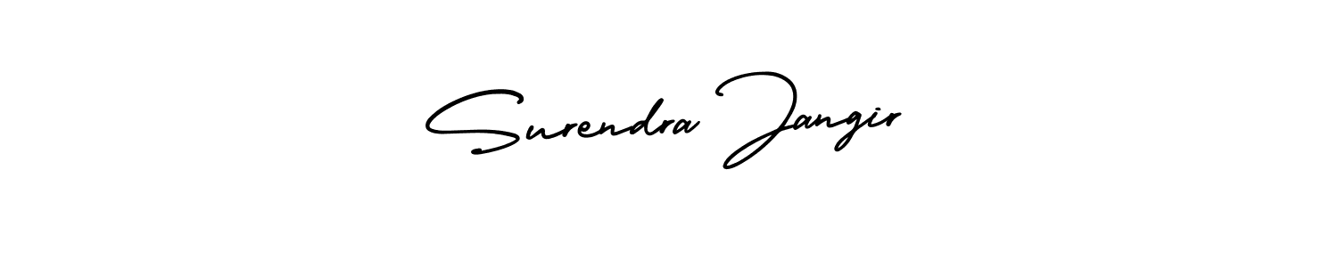 Make a short Surendra Jangir signature style. Manage your documents anywhere anytime using AmerikaSignatureDemo-Regular. Create and add eSignatures, submit forms, share and send files easily. Surendra Jangir signature style 3 images and pictures png