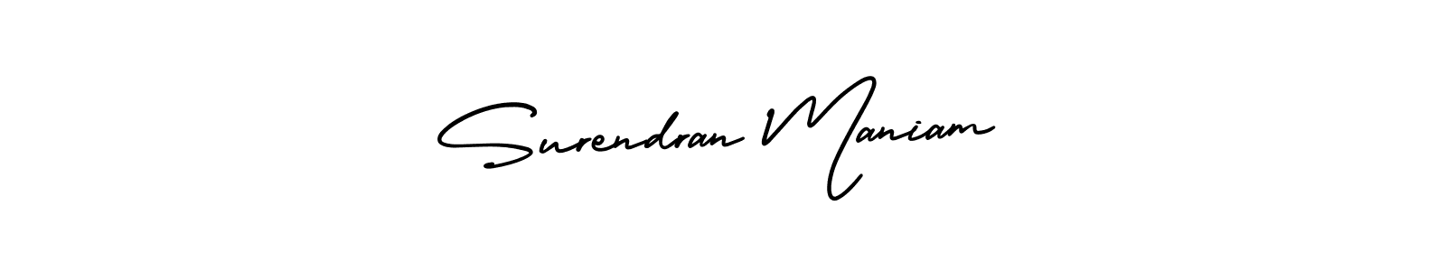 Check out images of Autograph of Surendran Maniam name. Actor Surendran Maniam Signature Style. AmerikaSignatureDemo-Regular is a professional sign style online. Surendran Maniam signature style 3 images and pictures png