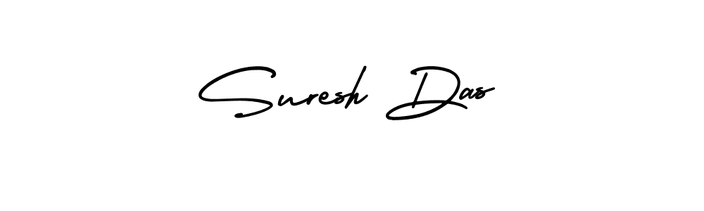 How to make Suresh Das signature? AmerikaSignatureDemo-Regular is a professional autograph style. Create handwritten signature for Suresh Das name. Suresh Das signature style 3 images and pictures png