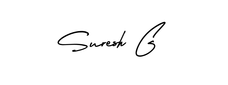 Similarly AmerikaSignatureDemo-Regular is the best handwritten signature design. Signature creator online .You can use it as an online autograph creator for name Suresh G. Suresh G signature style 3 images and pictures png