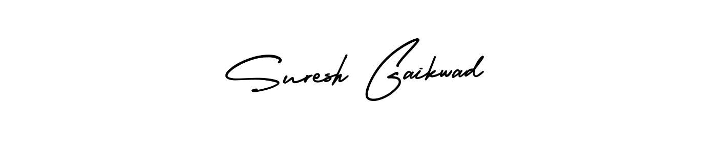 Make a beautiful signature design for name Suresh Gaikwad. With this signature (AmerikaSignatureDemo-Regular) style, you can create a handwritten signature for free. Suresh Gaikwad signature style 3 images and pictures png