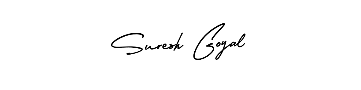if you are searching for the best signature style for your name Suresh Goyal. so please give up your signature search. here we have designed multiple signature styles  using AmerikaSignatureDemo-Regular. Suresh Goyal signature style 3 images and pictures png