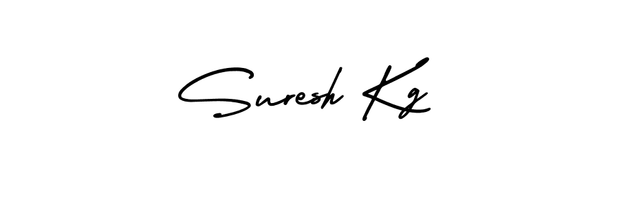 AmerikaSignatureDemo-Regular is a professional signature style that is perfect for those who want to add a touch of class to their signature. It is also a great choice for those who want to make their signature more unique. Get Suresh Kg name to fancy signature for free. Suresh Kg signature style 3 images and pictures png
